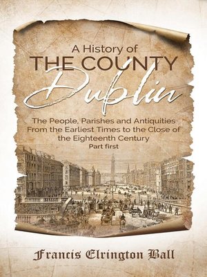 cover image of A History of the County Dublin